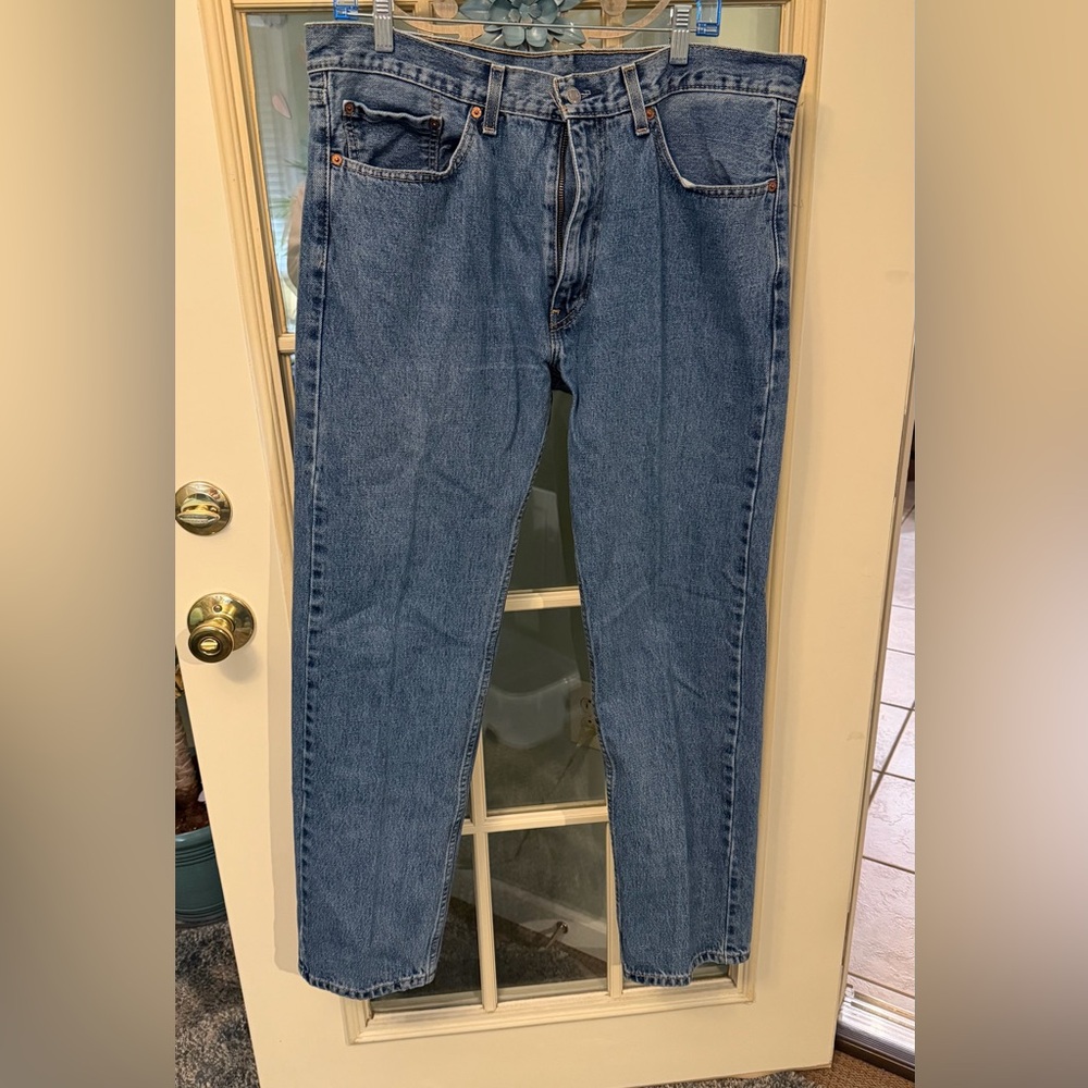 Levi's 505 Men's Straight Blue Jeans